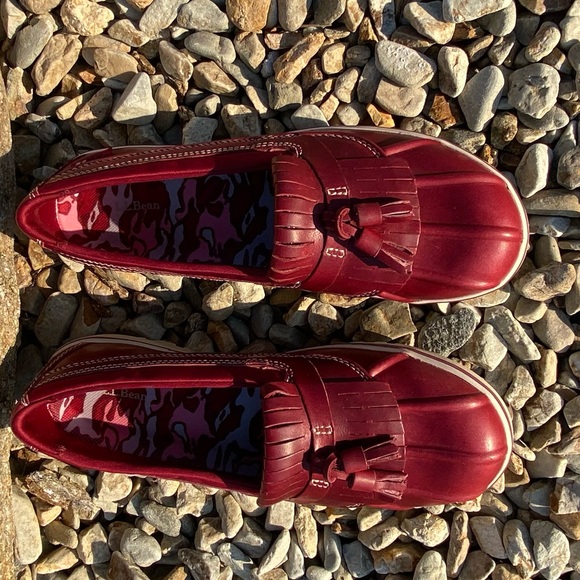 L.L. Bean Bar Harbor County Red Mucks - Picture 1 of 14